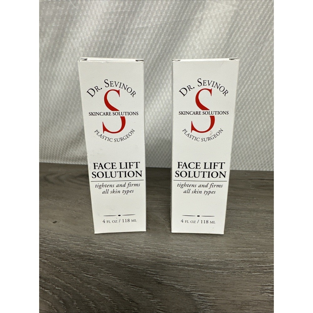 Dr Sevinor Face Lift Solution Unisex 4oz 2pk Blue New Tightening Firming Peel
